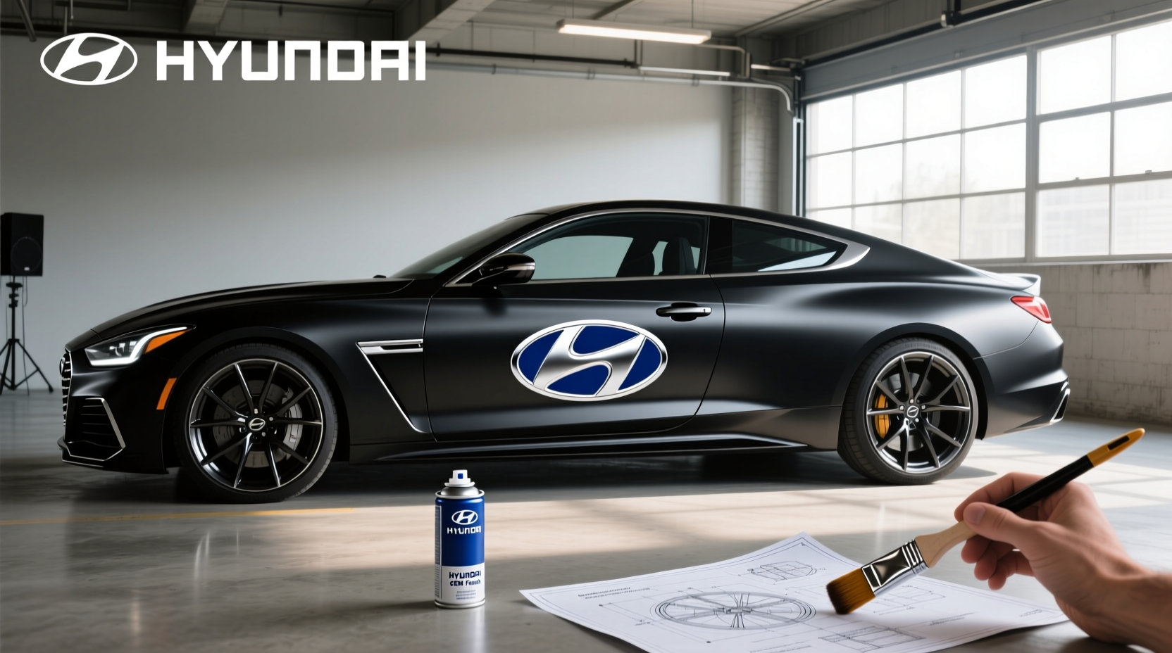 How to choose hyundai body sticker,What does a Hyundai badge look like?