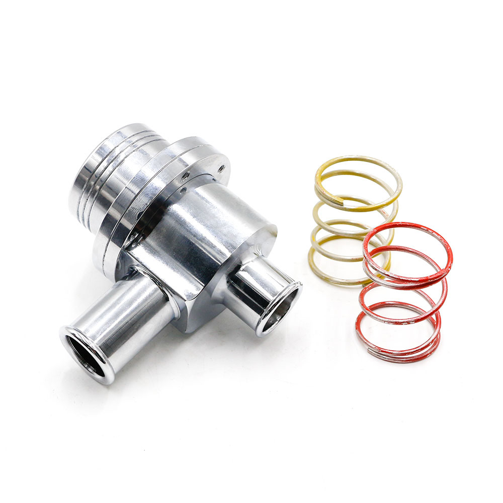 Universele Blow Off Valve Kit – 25 Mm / 1 Inch – Aluminium – Hoornvorm – Met Adapter, Klem En Slang – Geschikt Voor Turbo-motoren