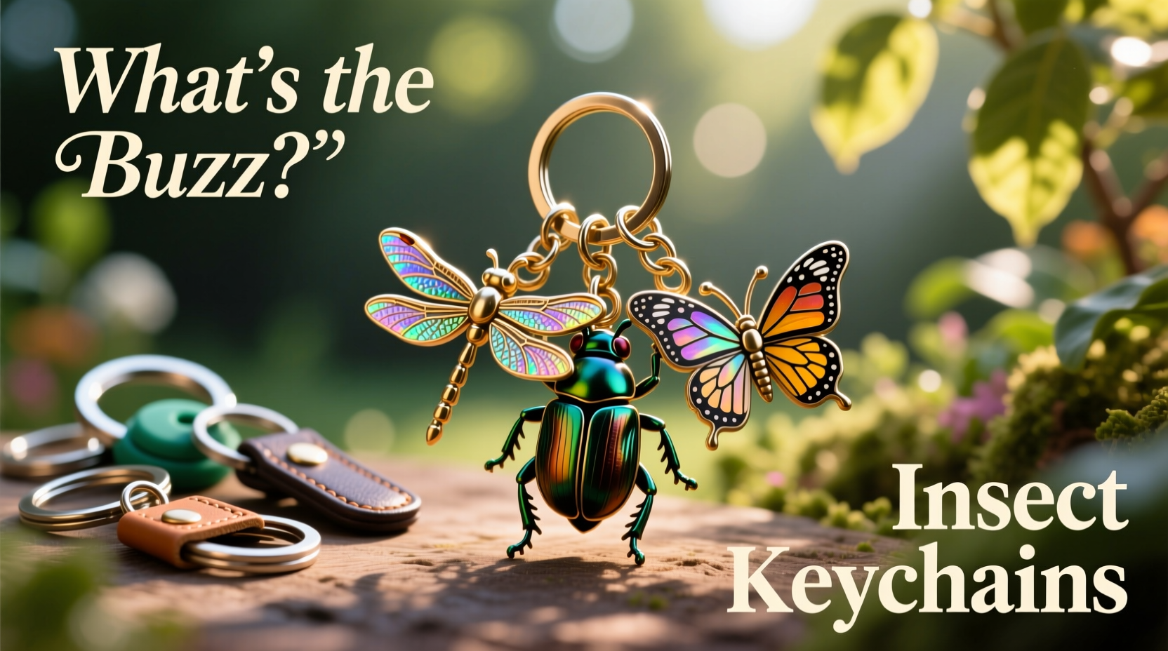 insect keychains vs regular keychains whats the buzz about