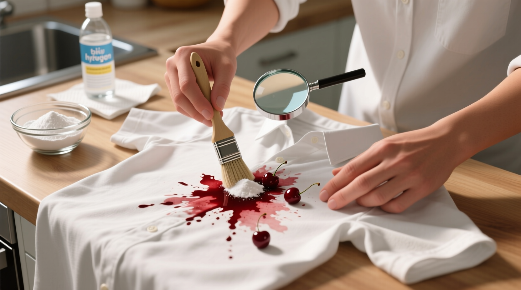 how to remove stubborn cherry stains from clothes and c