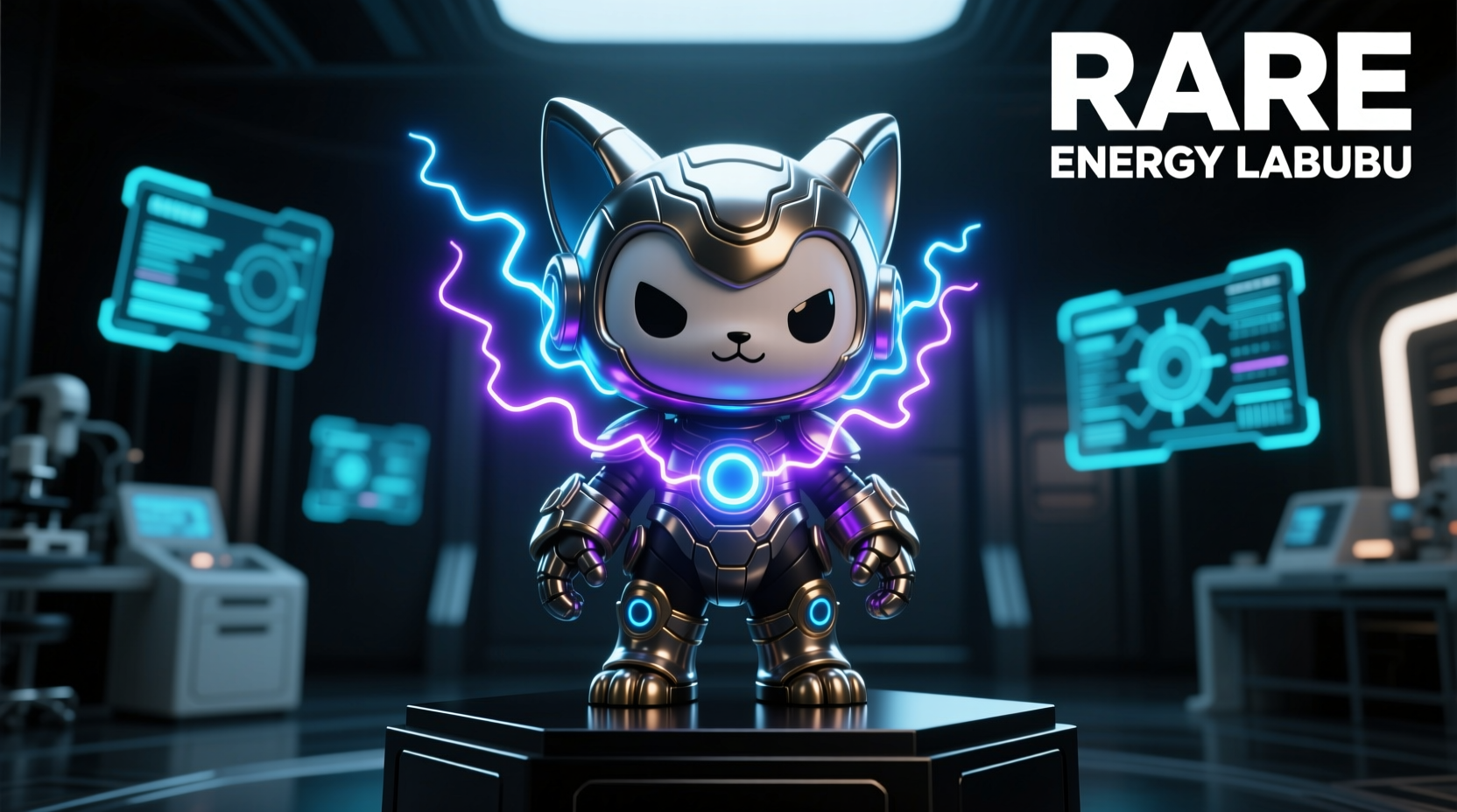 is big into energy labubu rare