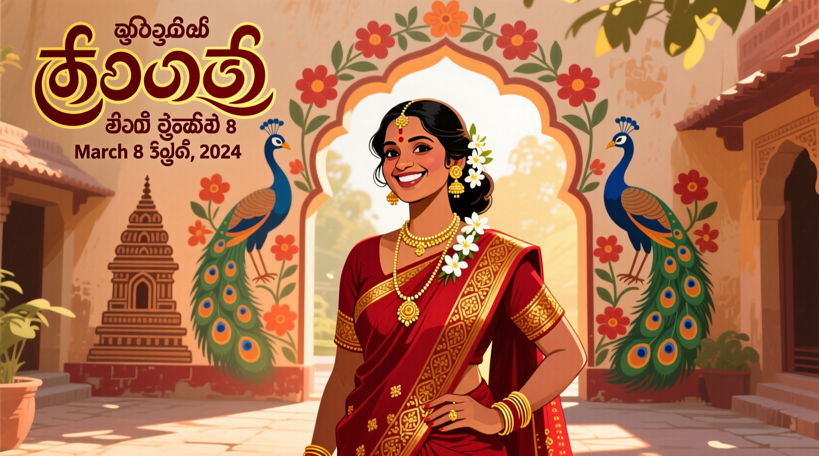 happy womens day telugu