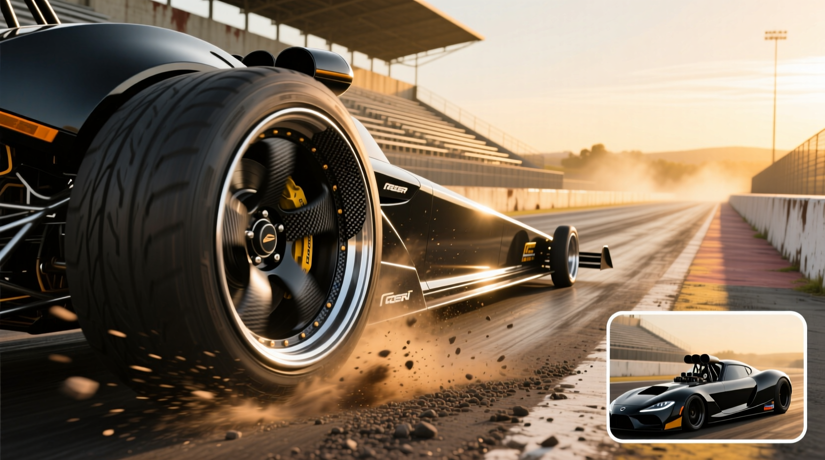 Drag Racing Wheelie Rear Shot Drag Racing Tyres Guide: How to Choose the Right Type