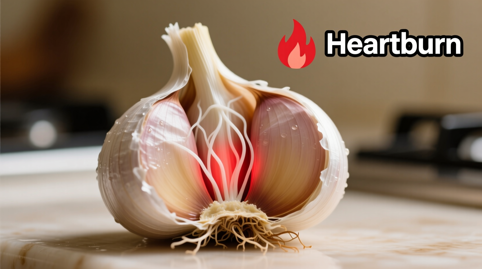 garlic heartburn