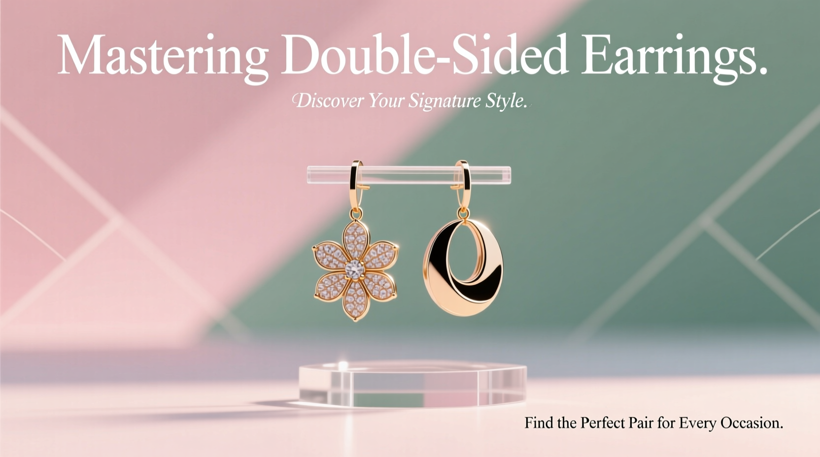 mastering double sided earrings a style guide to find the perfect pair for you
