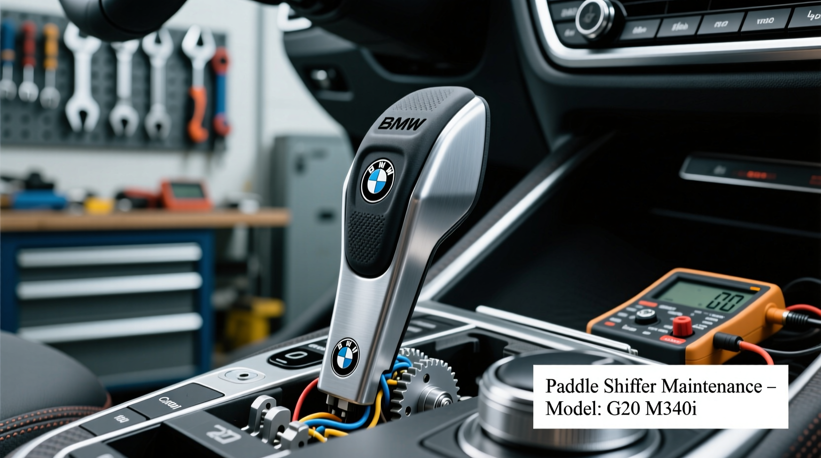 BMW M340i G20 Paddle Shifter Maintenance Guide