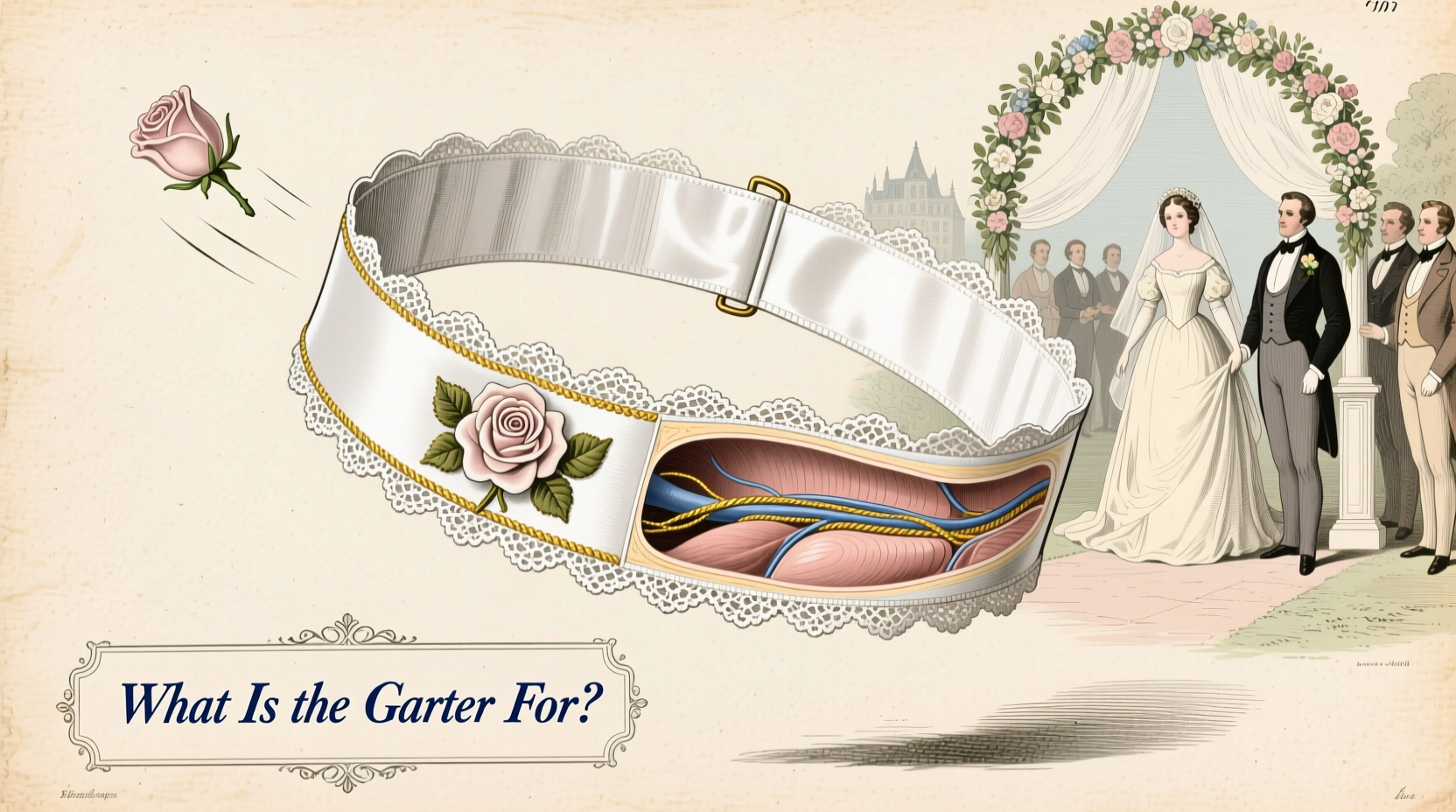 what is the garter for in a wedding