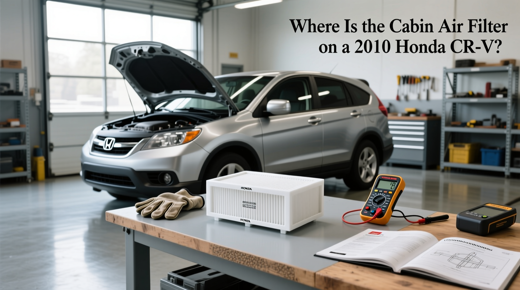 2010 honda cr v cabin air filter location replacement guide