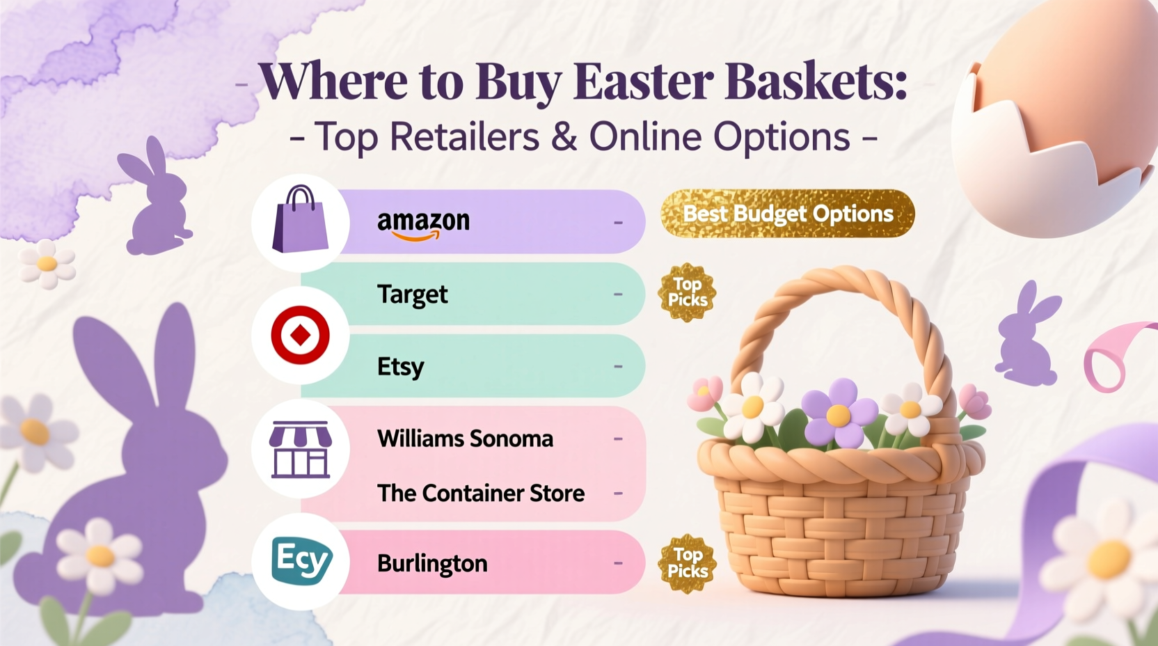 where to buy easter basket