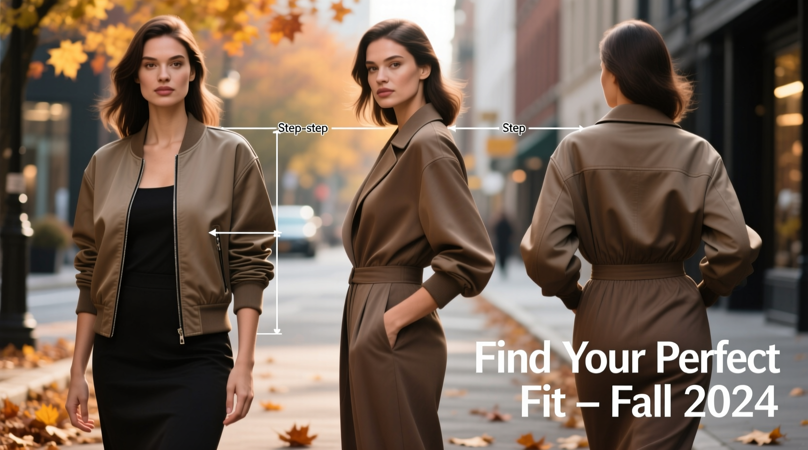 how to find the perfect jacket size for flattering and comfortable fall outfits