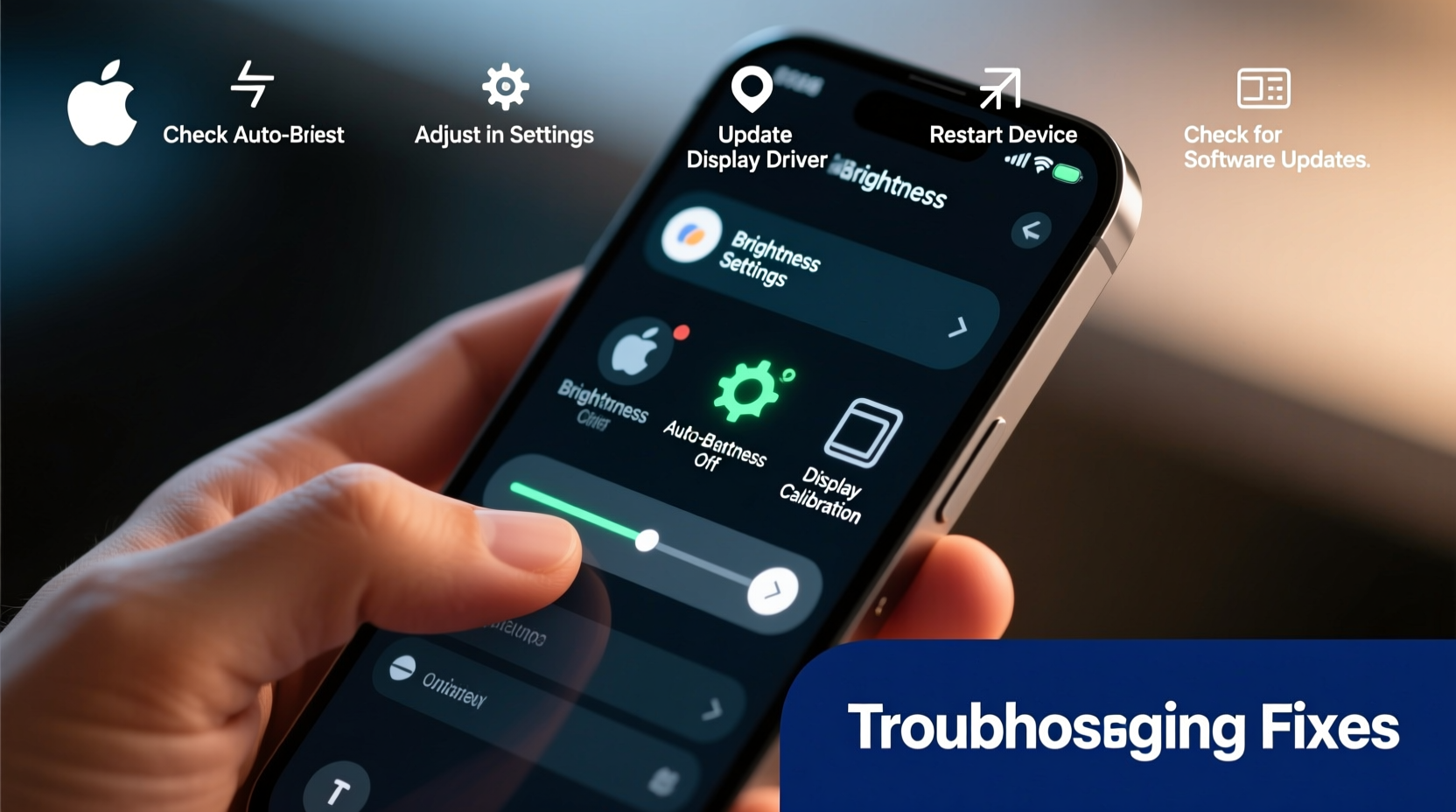 why is my phone brightness so low troubleshooting fixes