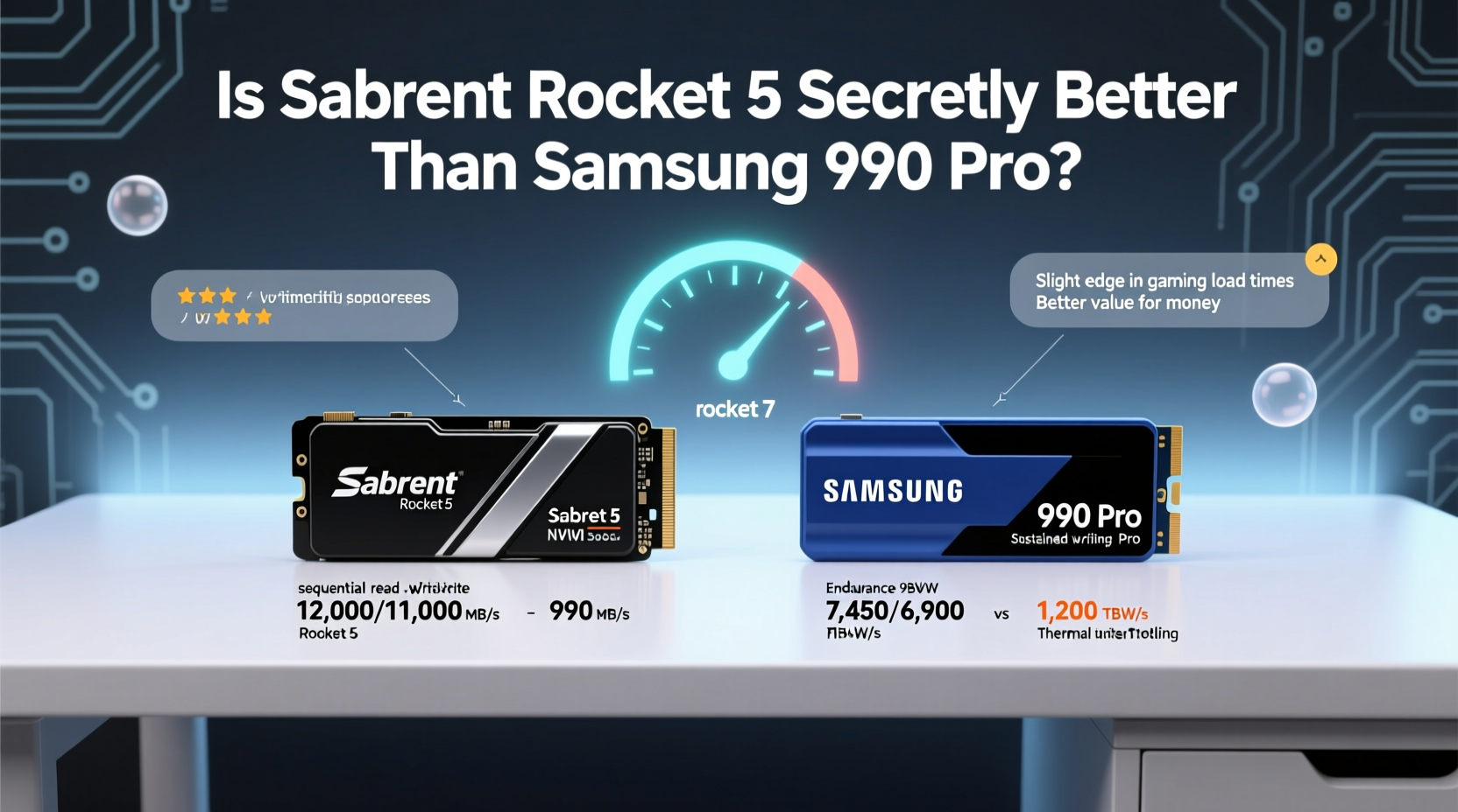 is sabrent rocket 5 secretly better than samsung 990 pro users are saying