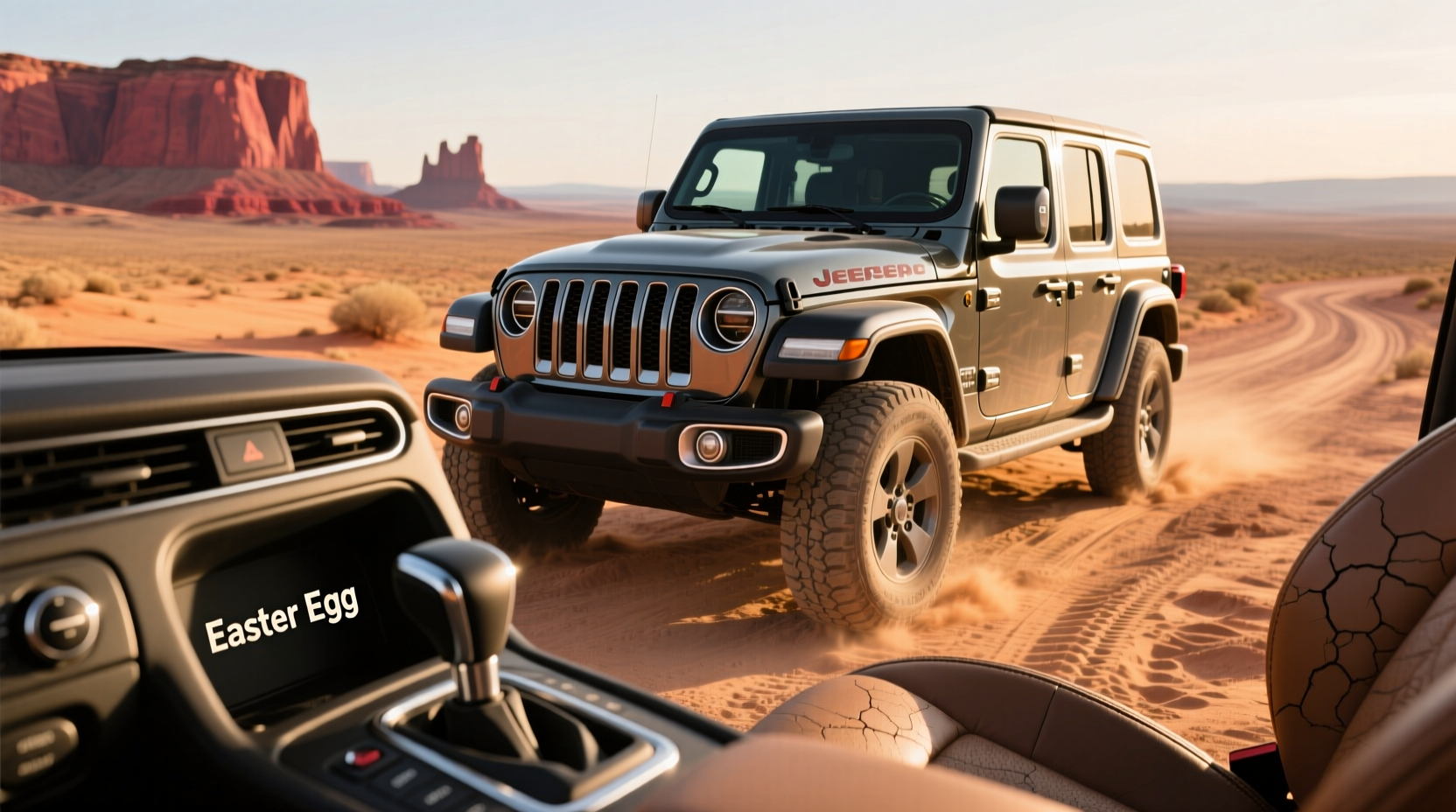 do jeep wranglers have an easter egg