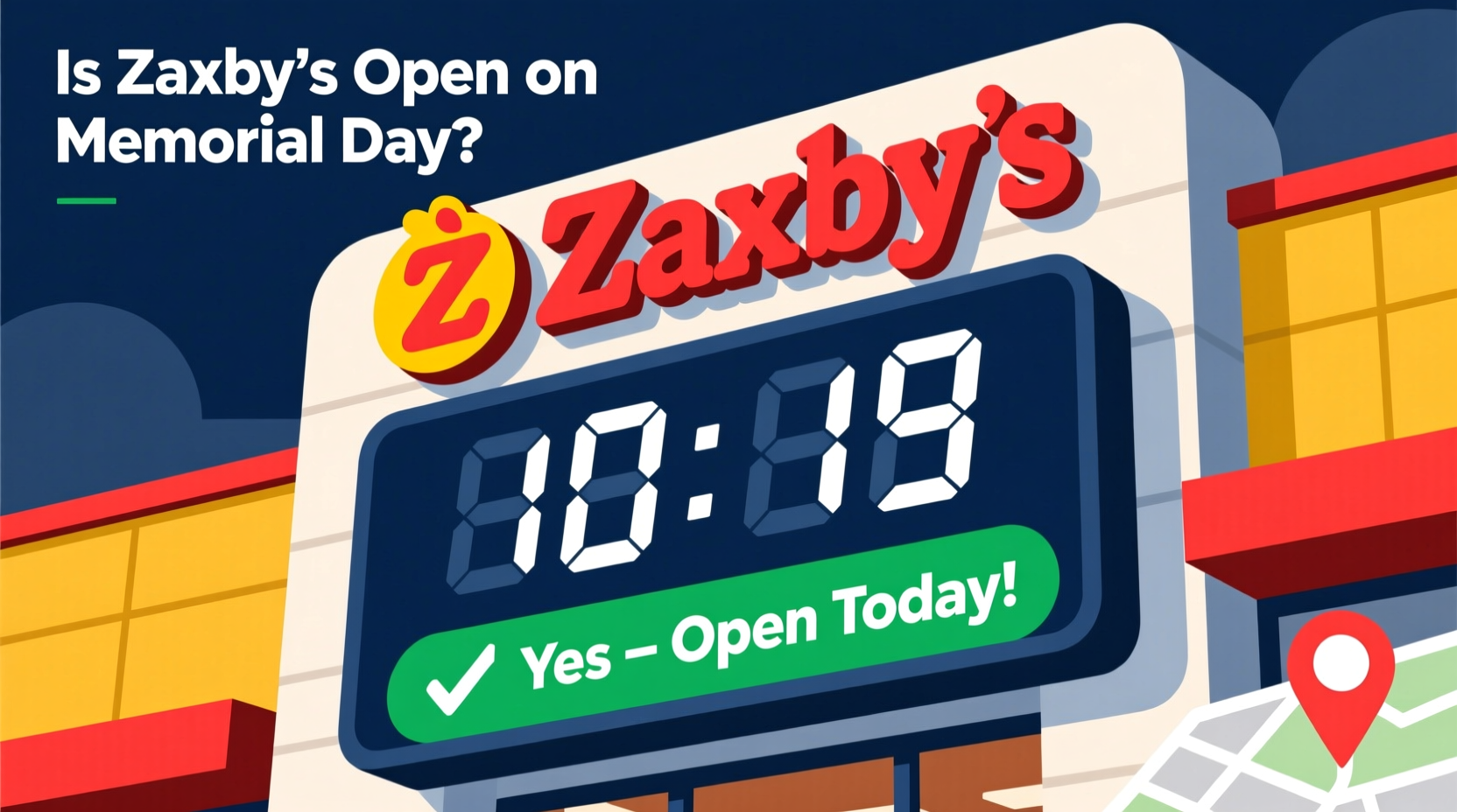 is zaxbys open on memorial day