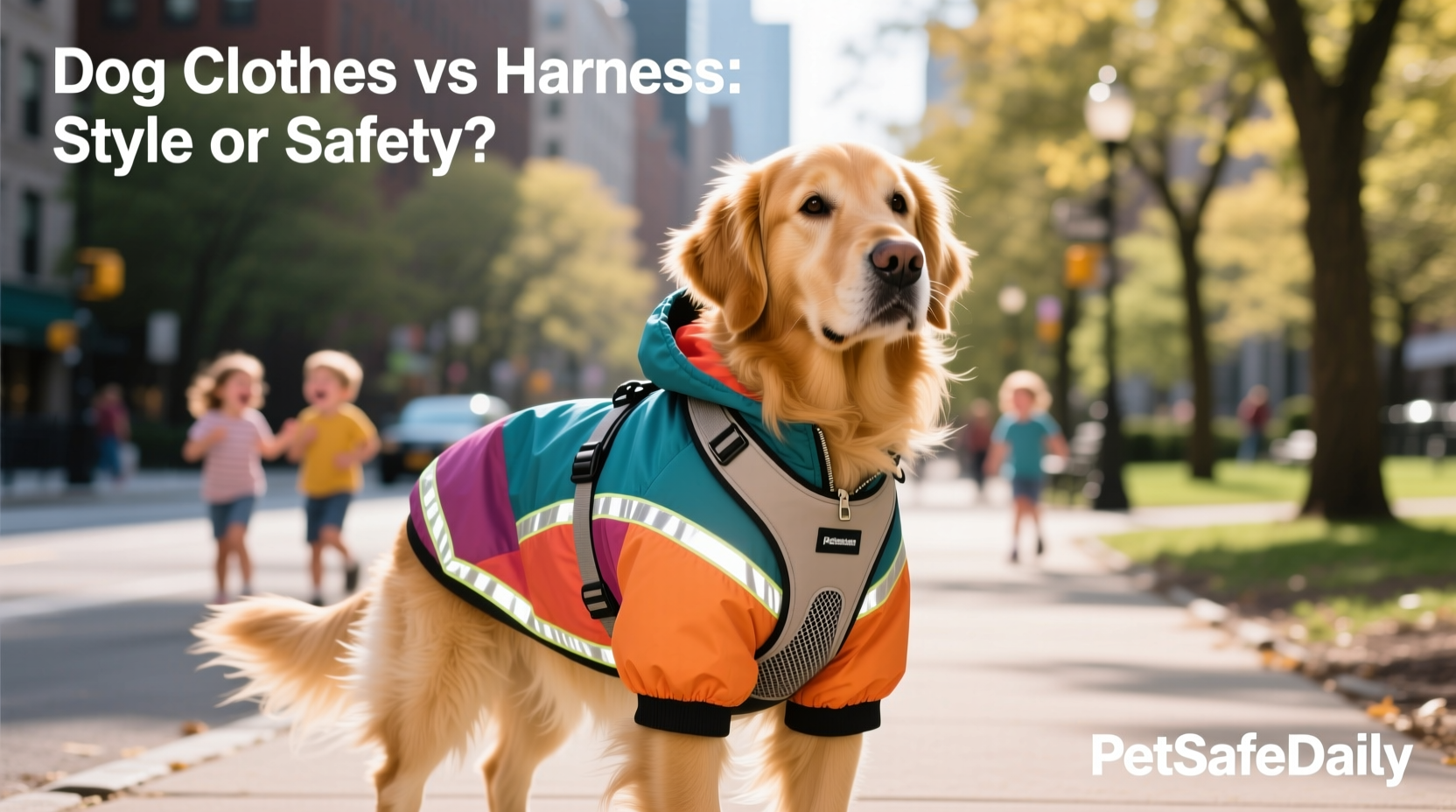 dog clothes vs harness does my dog really need another outfit or just a safe walk