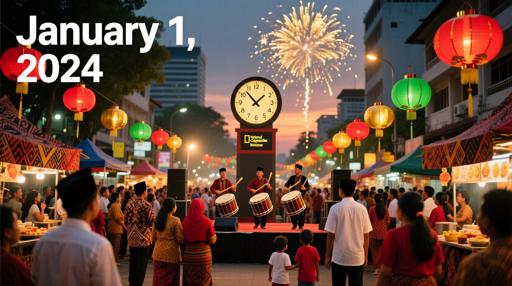 when is new year in indonesia