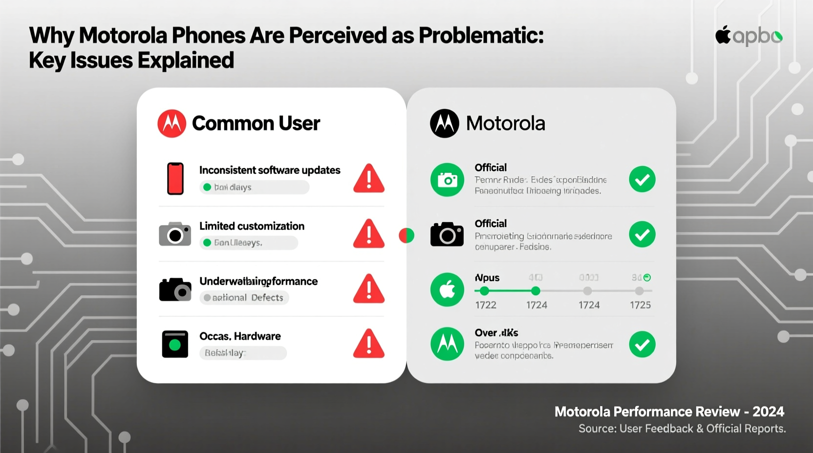 why are motorola phones considered so bad problems issues