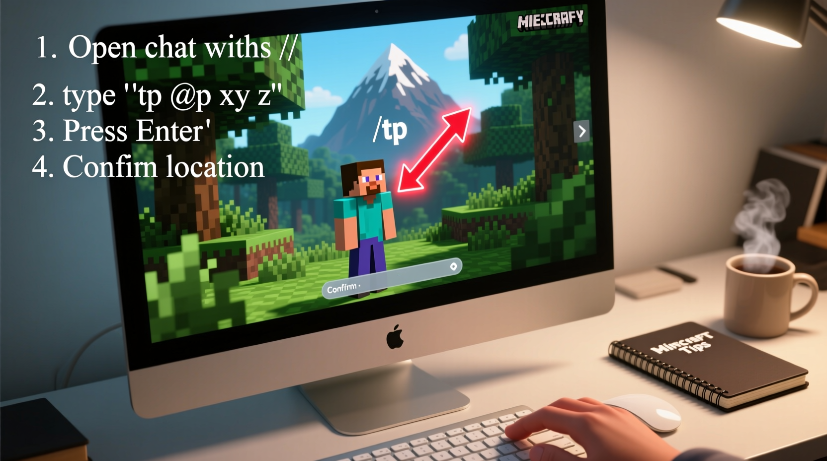 mastering the minecraft tp command a step by step guide to teleportation techniques