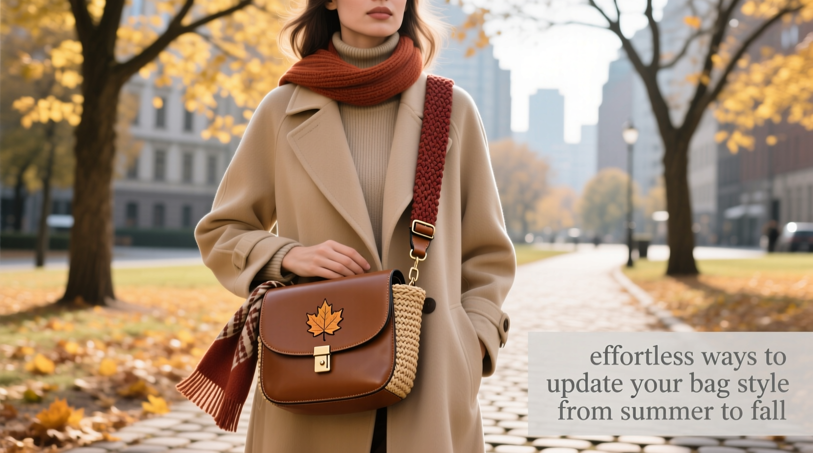 effortless ways to update your bag style from summer to fall