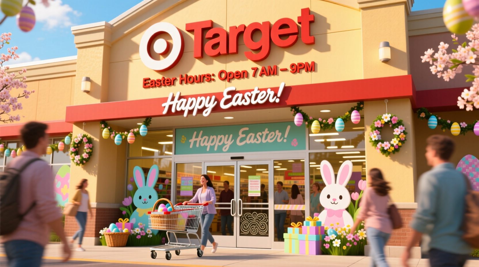 is targwt open on easter