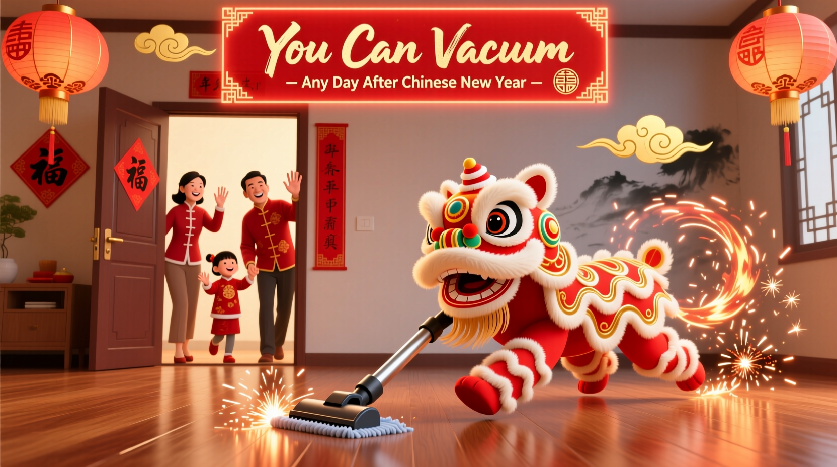 how many days past chinese new year can i vacuum
