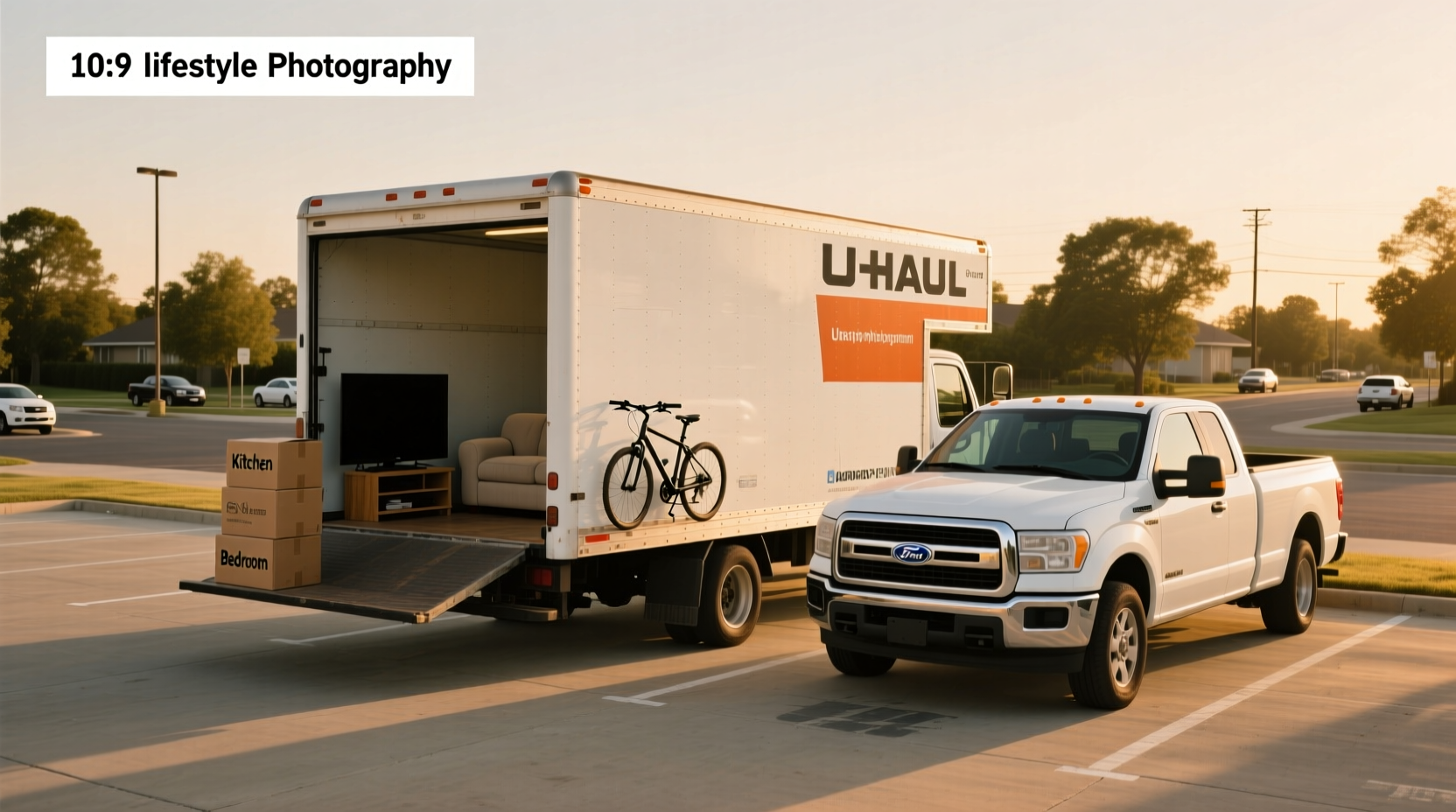 10 ft u haul vs pickup what fits when to rent