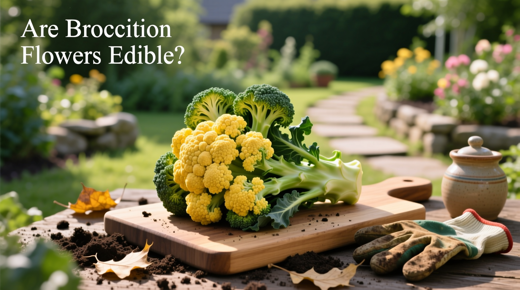 are broccoli flowers edible