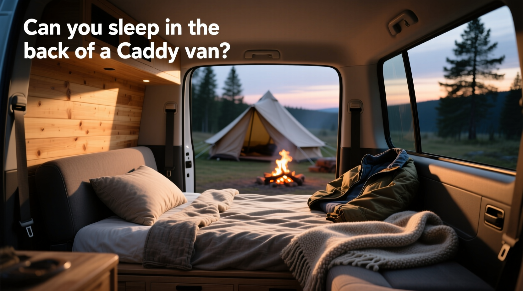 How to Choose VW Caddy Rear Seats: Can You Sleep in the Back?