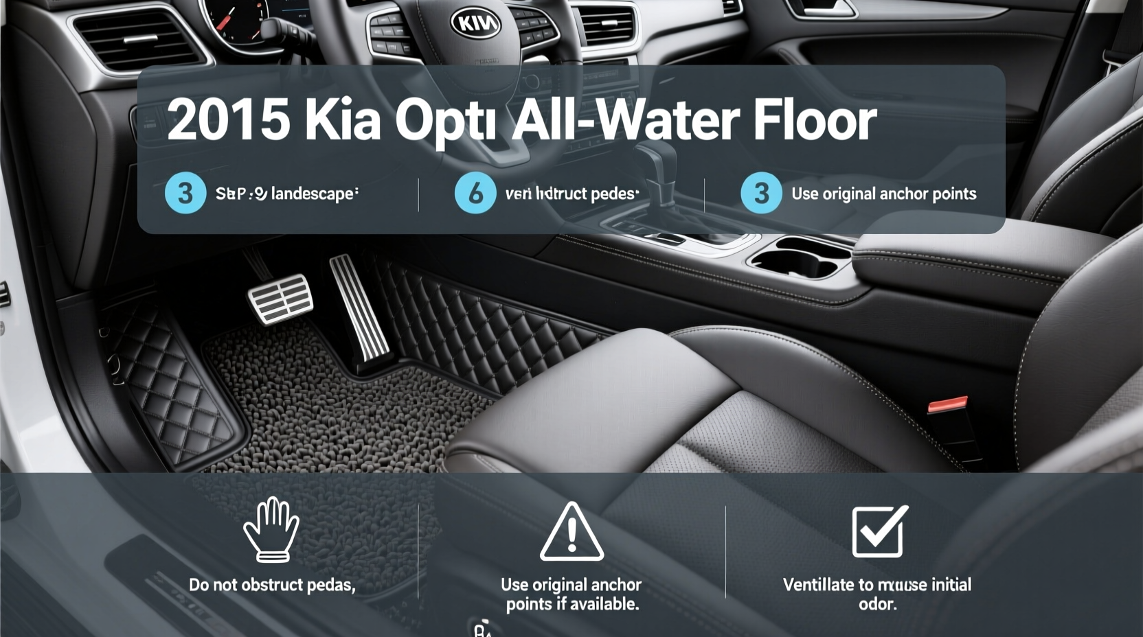 2015 Kia Optima All Weather Floor Mats Buying Guide