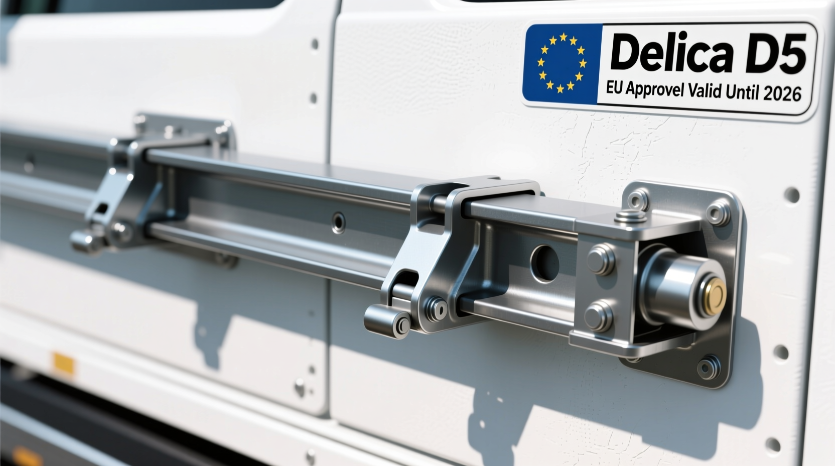 delica d5 tow bar eu approval 2026