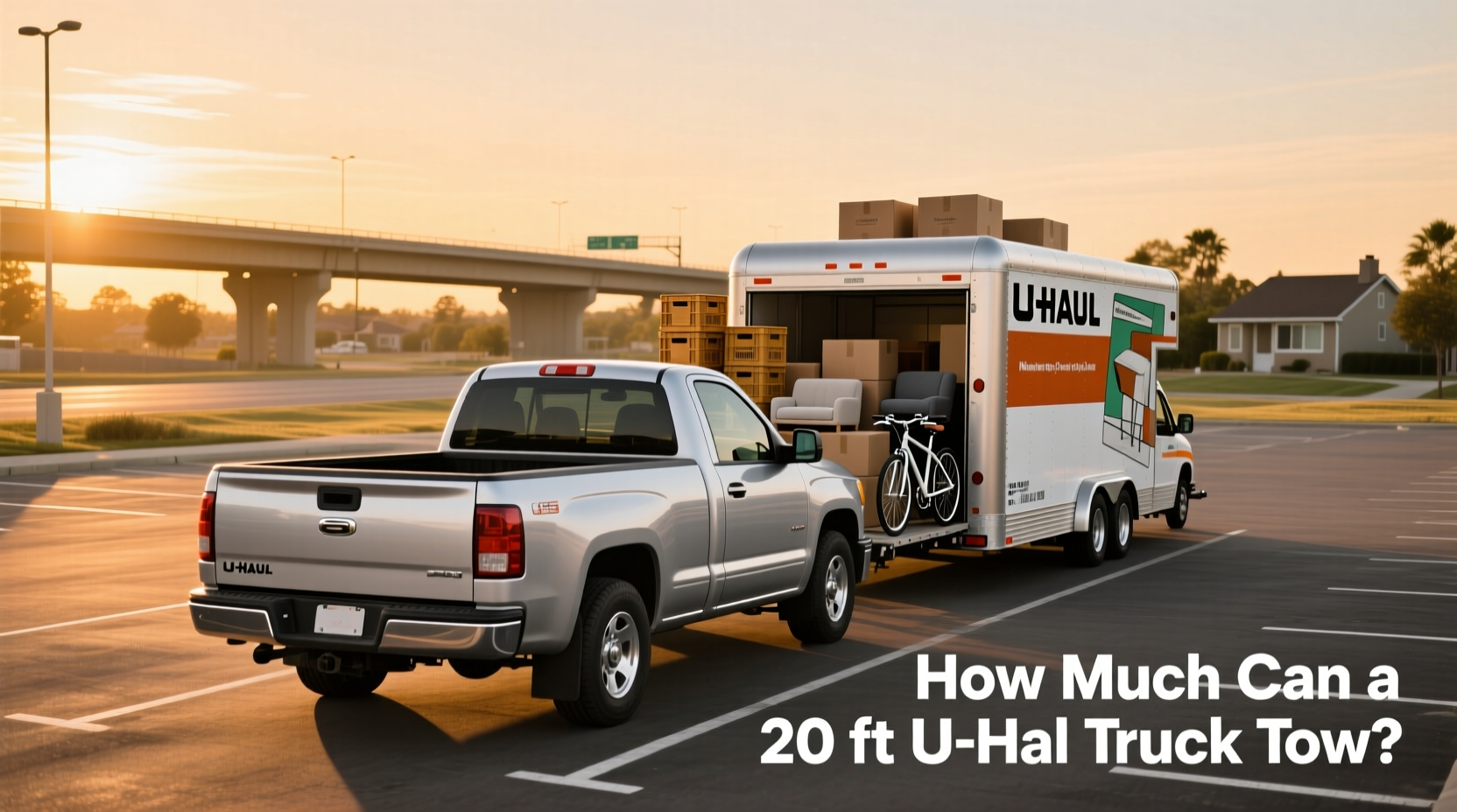 20 ft u haul towing capacity pickup comparison