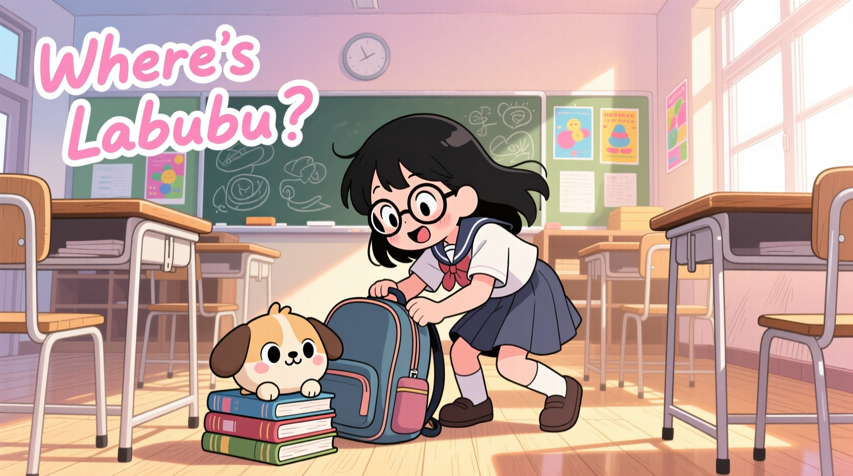 how to find my labubu in school