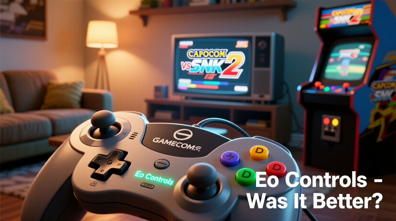 capcom vs snk 2 on gamecube was it actually better with eo controls