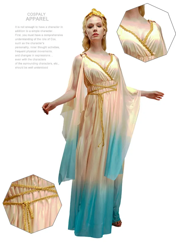 古希腊女性服装 女神图片