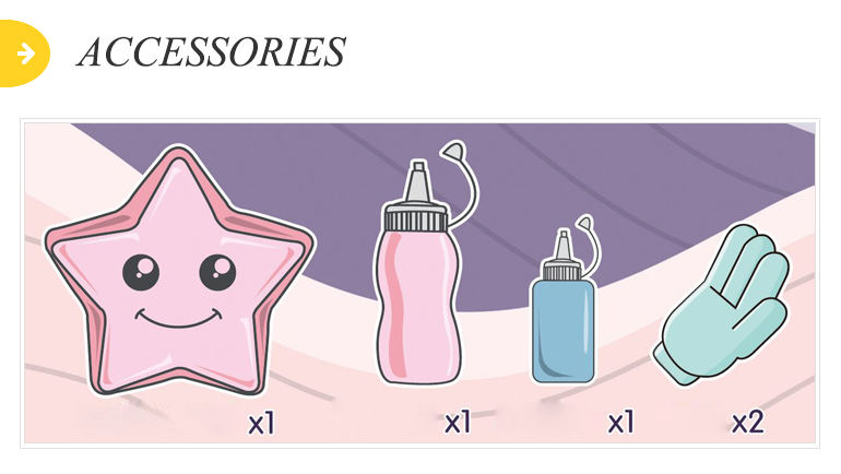 Automatic plays LED music word bubble smoke gun toy with gloves