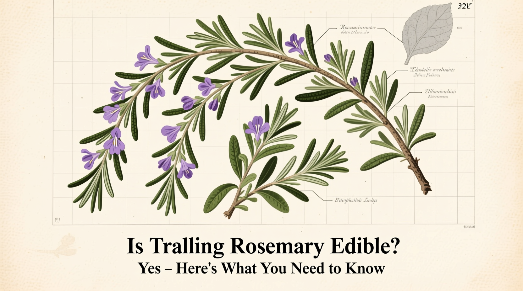 Is Trailing Rosemary Edible? Yes – Here's What You Need to Know