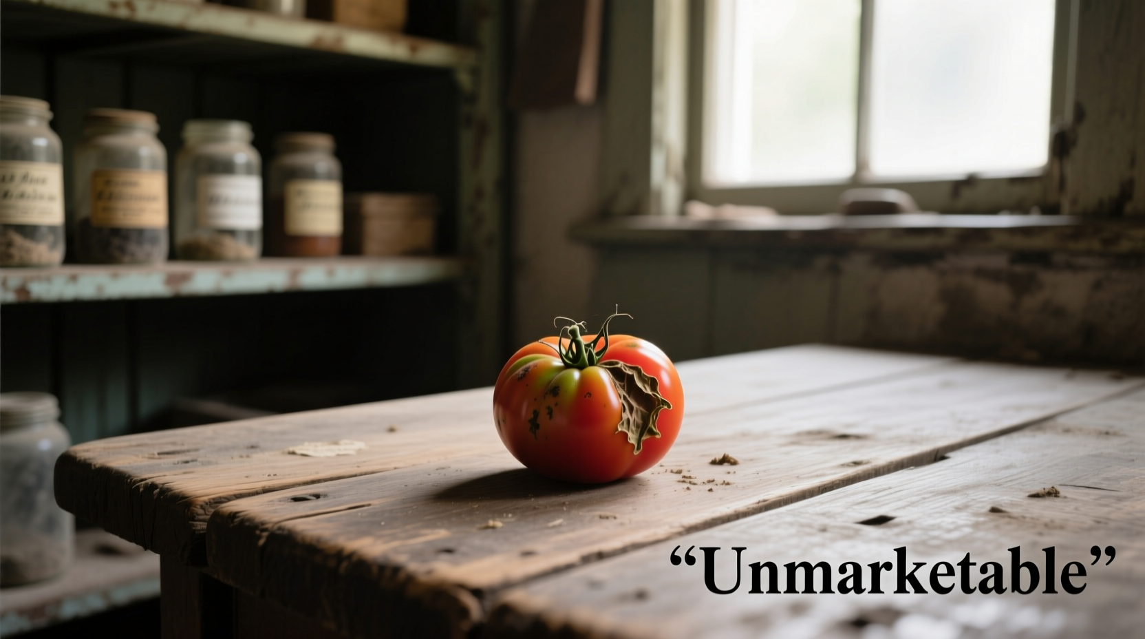 unmarketable tomato