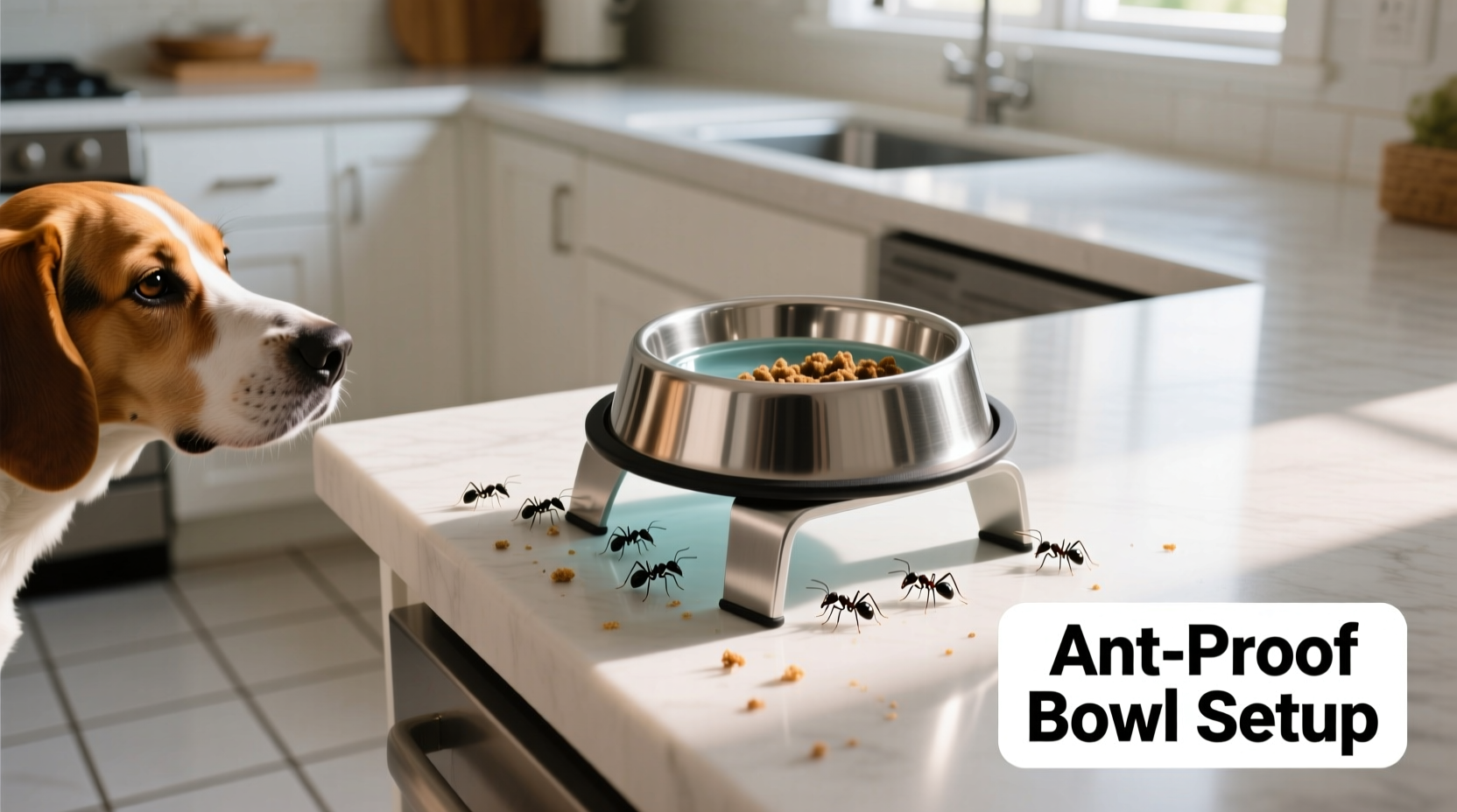 effective strategies to prevent and eliminate ants from your dogs food bowl
