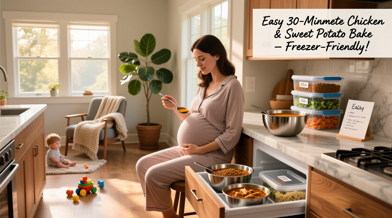 postpartum freezer meal prep guide