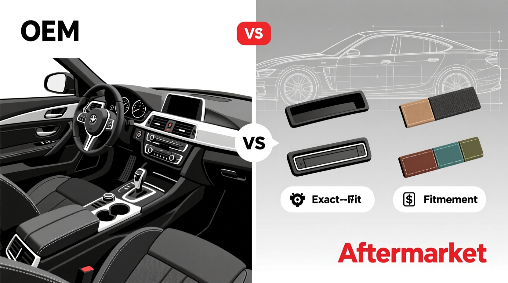 oem vs aftermarket g37 interior