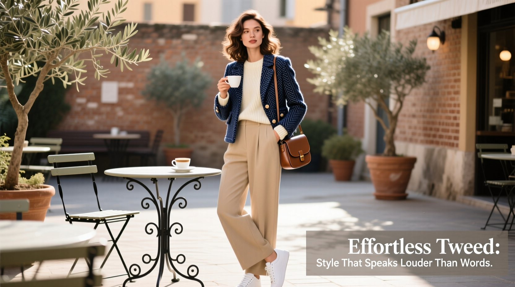 effortless ways to style a tweed jacket for chic casual wear