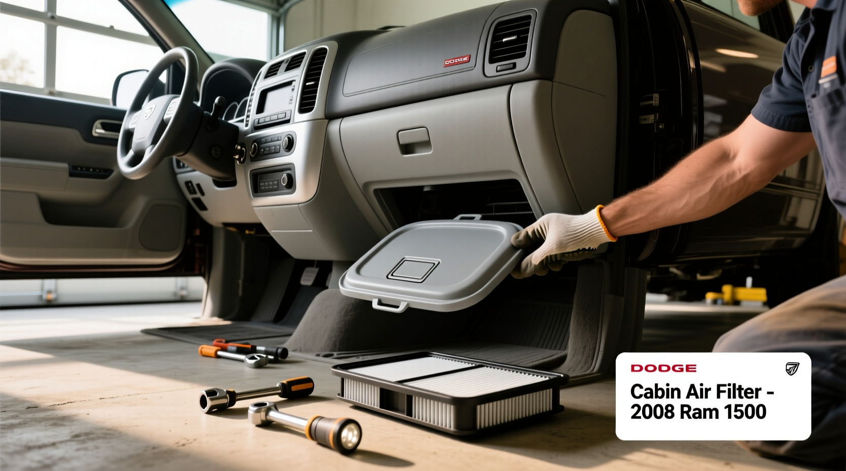 How to Replace a Cabin Air Filter on a 2005 Dodge Ram 1500