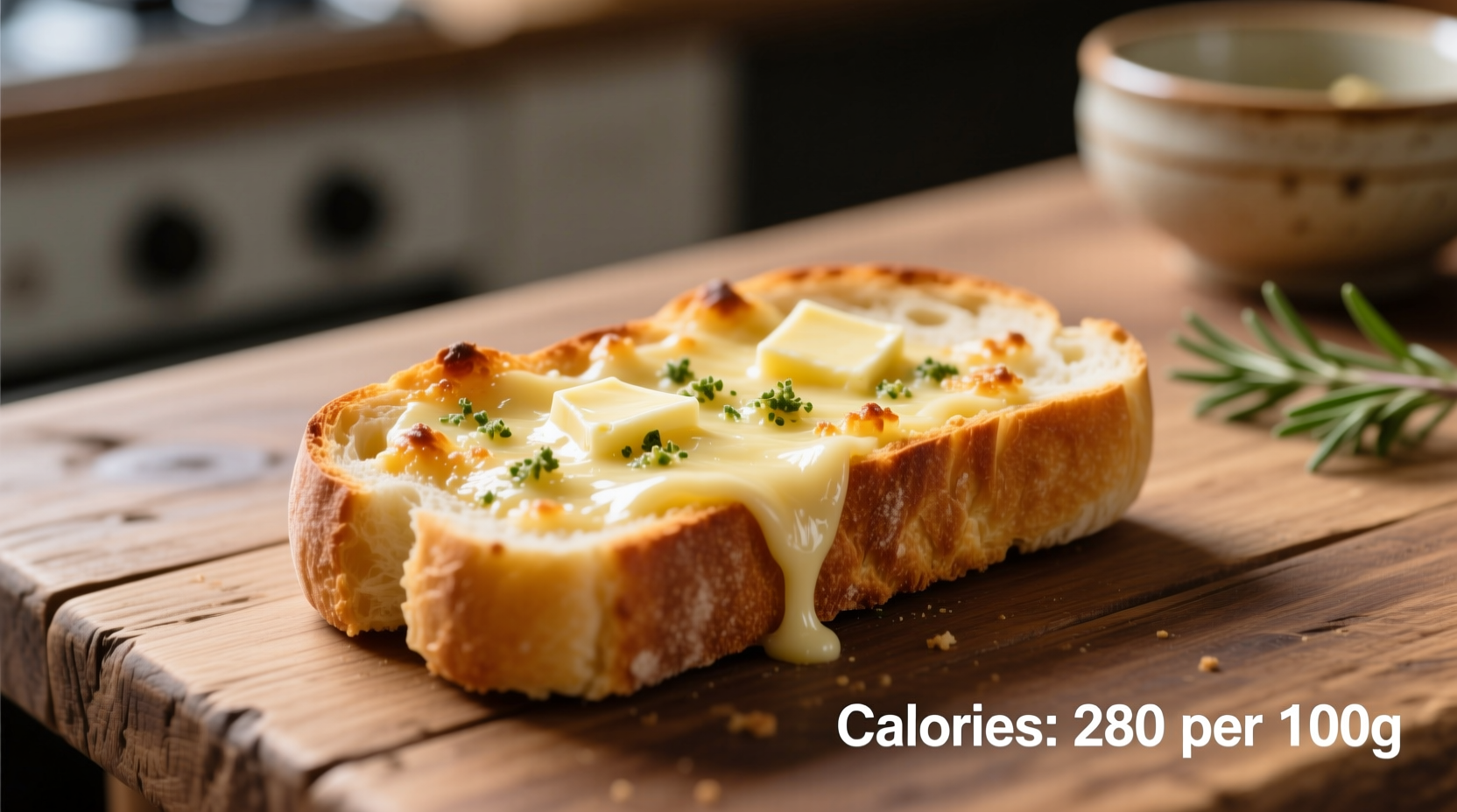Garlic Bread Calories: Exact Counts by Type & Serving Size