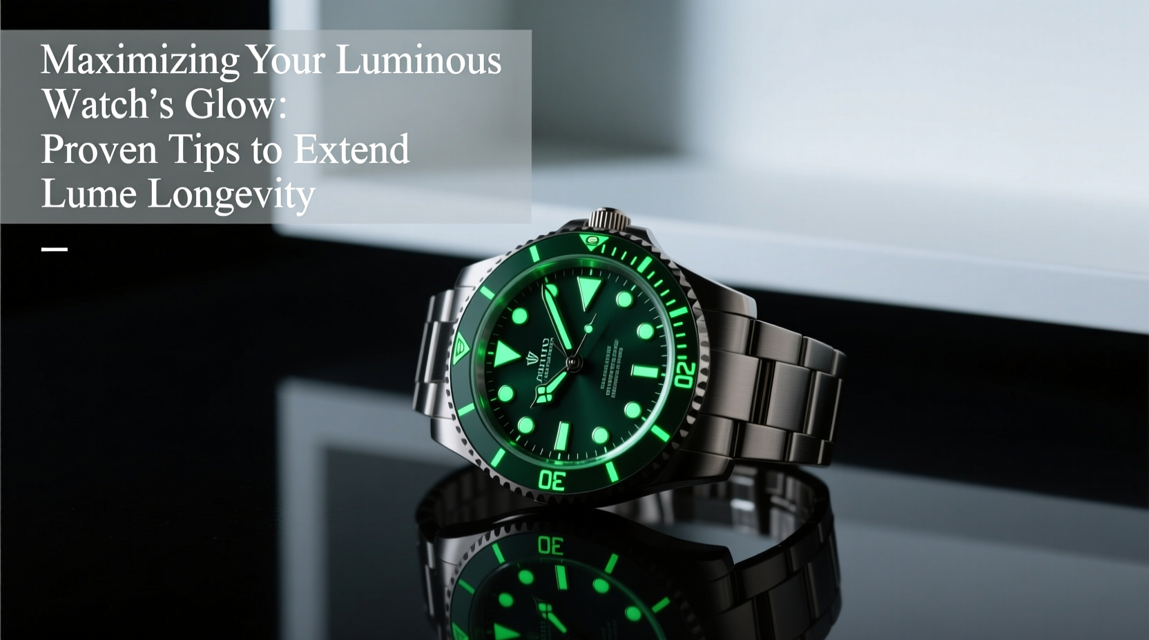 maximizing your luminous watchs glow proven tips to extend lume longevity