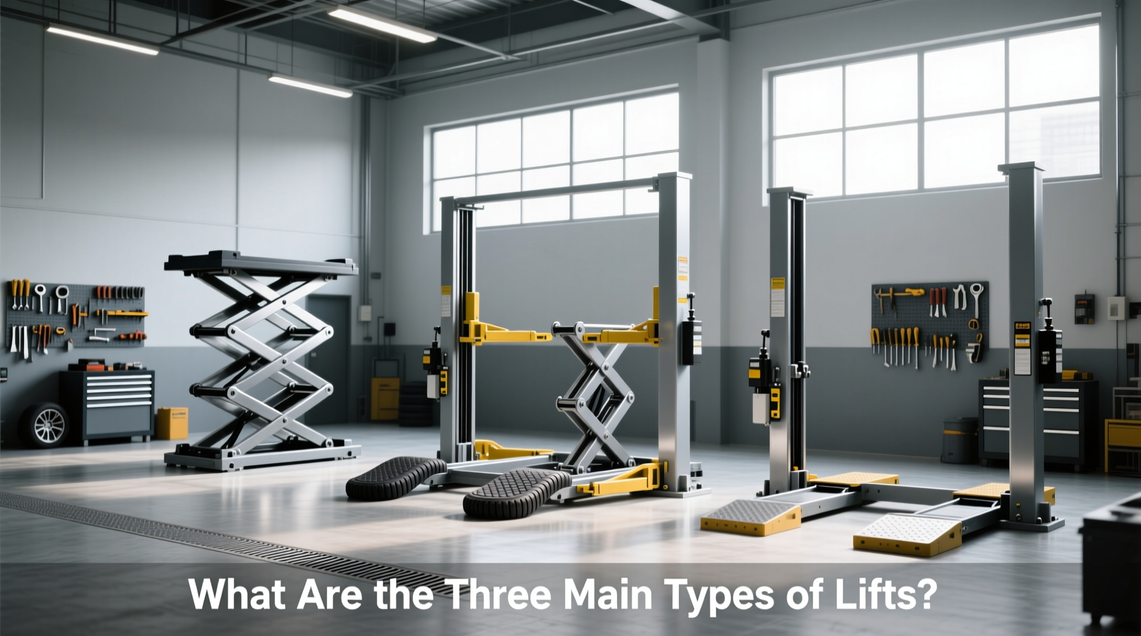 How to Choose Types of Car Lifts, What Are the Three Main Types?