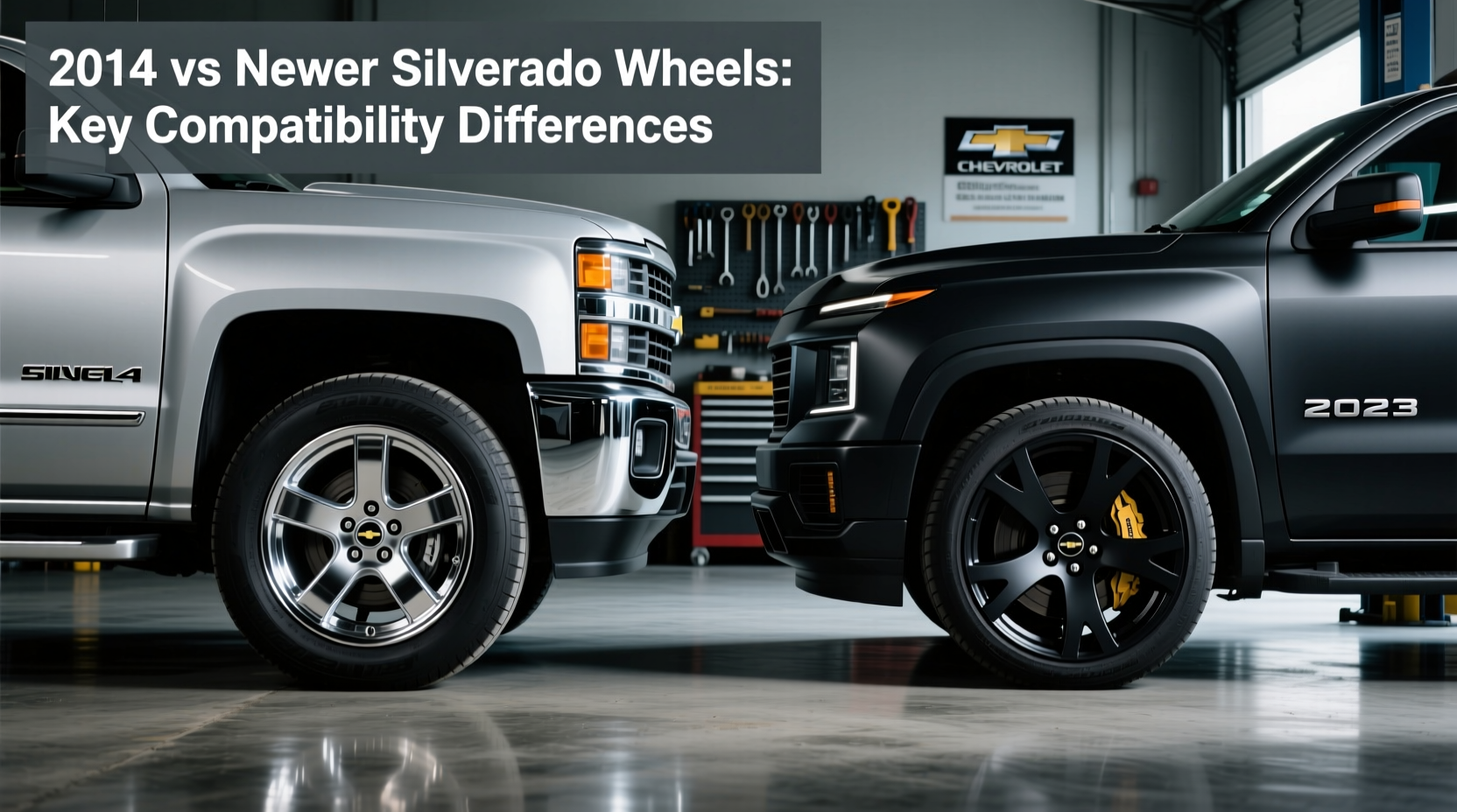 2014 vs newer silverado wheel