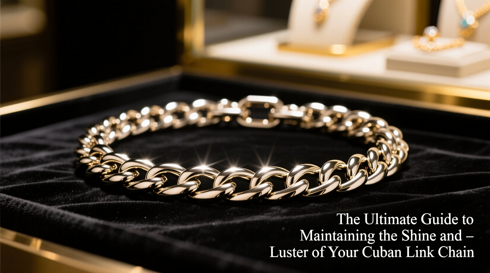 the ultimate guide to maintaining the shine and luster of your cuban link chain