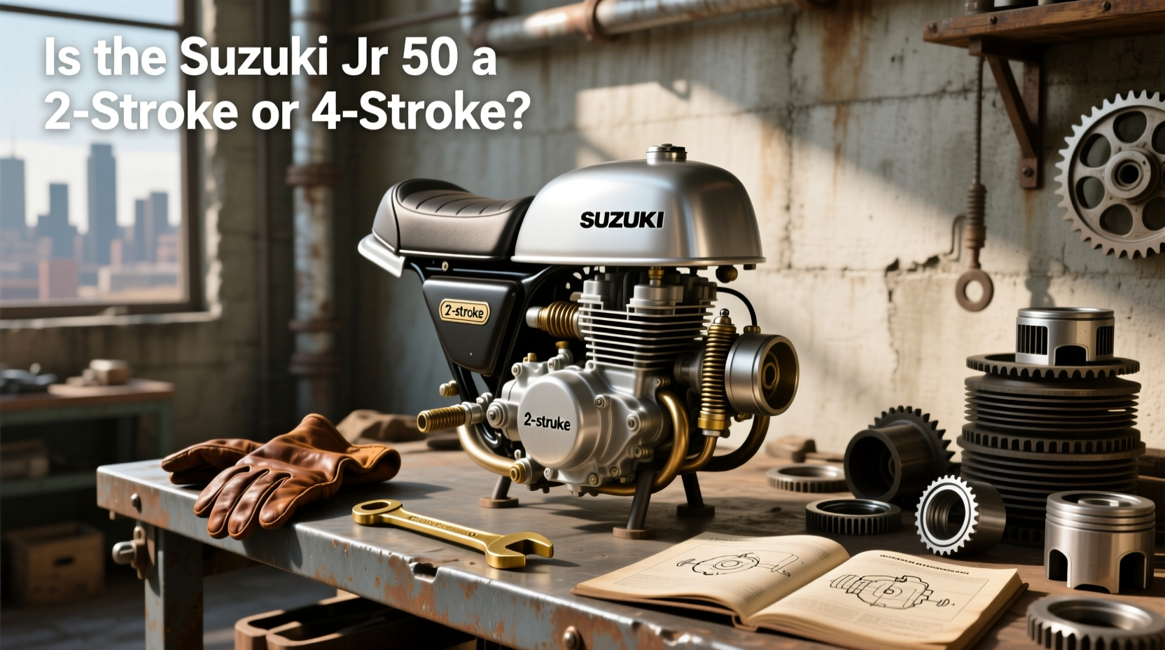 How to Choose a Suzuki 50cc Engine: Is the JR50 2-Stroke or 4-Stroke?