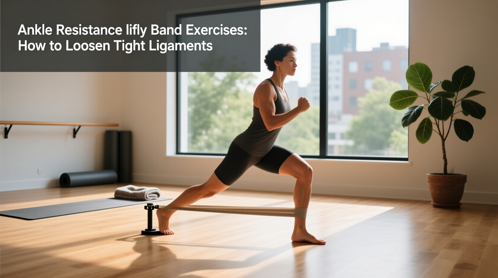 ankle mobility resistance band guide