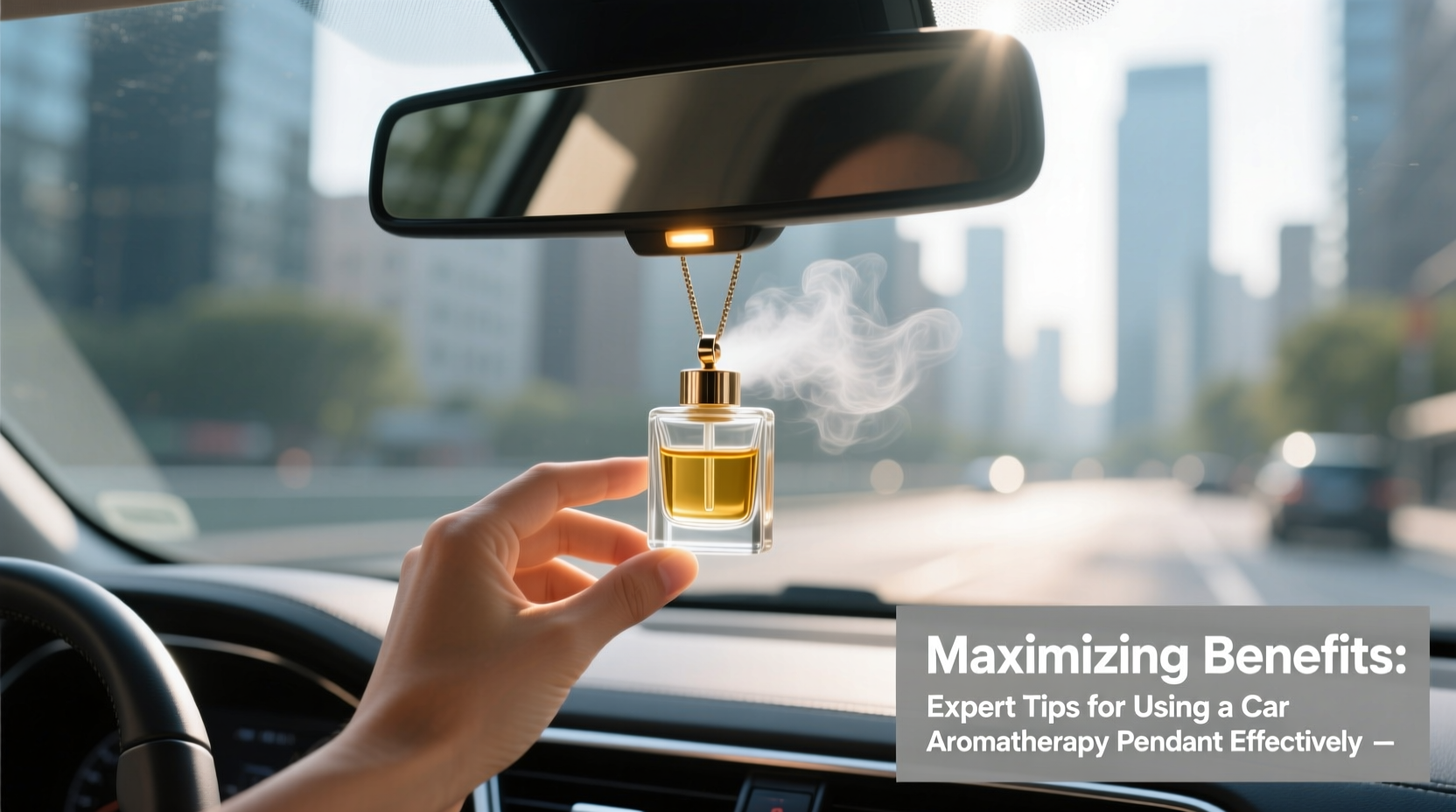 maximizing benefits expert tips for using a car aromatherapy pendant effectively
